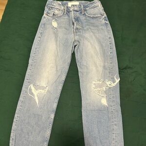 MOTHER Light Blue Denim Jeans